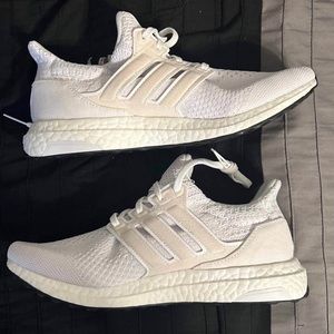 Adidas ultraboost 5.0 triple white size 7 M